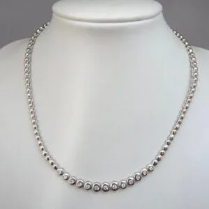 Collier In oro bianco