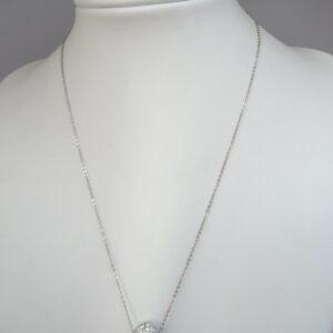 Collana oro bianco