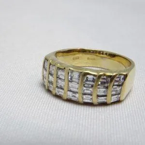18 carati Oro giallo - Anello - 1.05 ct Diamante