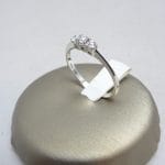 18 carati Oro bianco - Anello - 0.15 ct Diamante